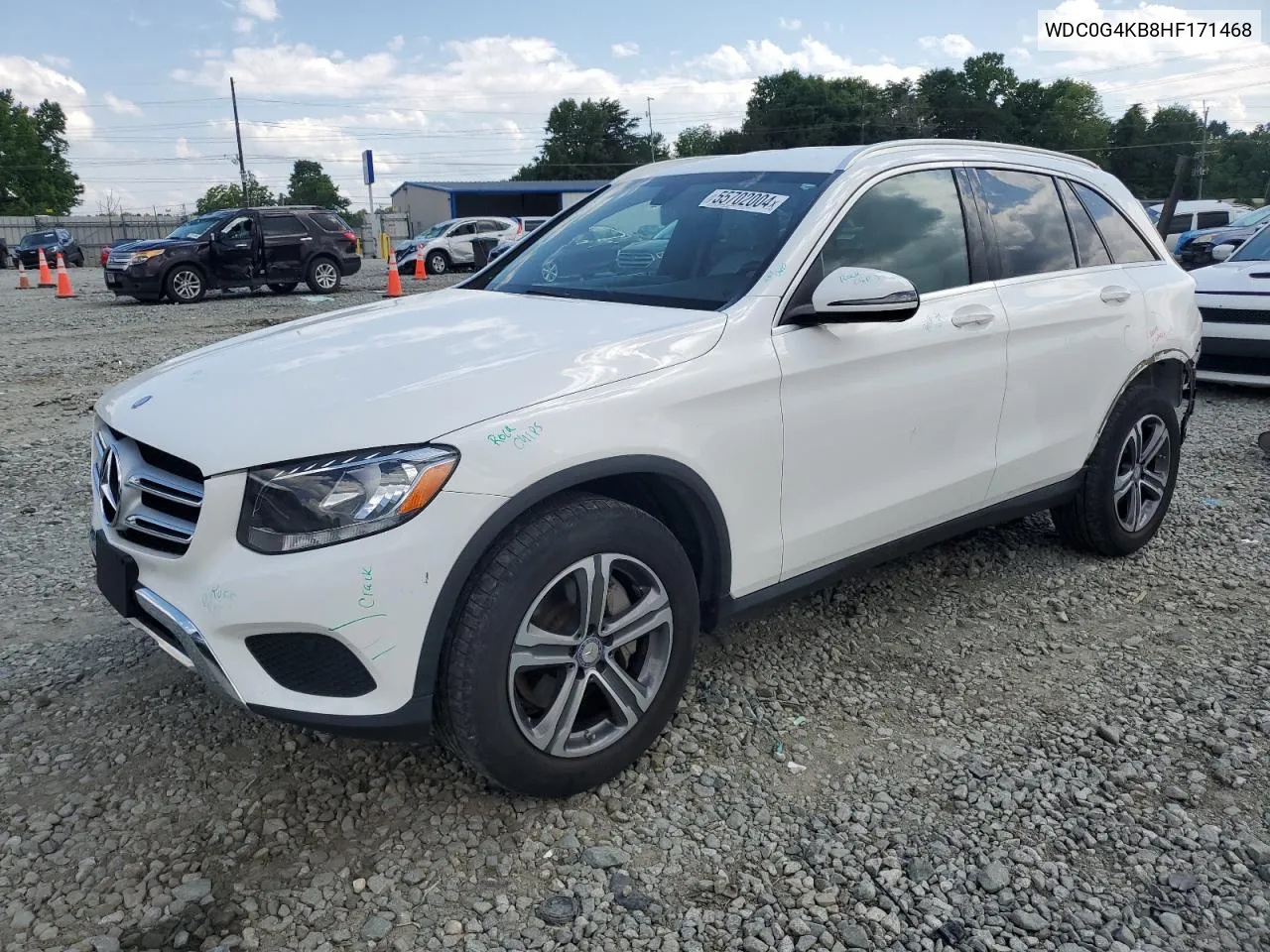 2017 Mercedes-Benz Glc 300 4Matic VIN: WDC0G4KB8HF171468 Lot: 55702004