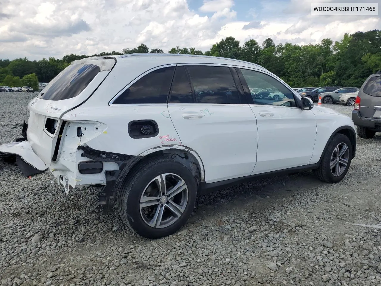 2017 Mercedes-Benz Glc 300 4Matic VIN: WDC0G4KB8HF171468 Lot: 55702004