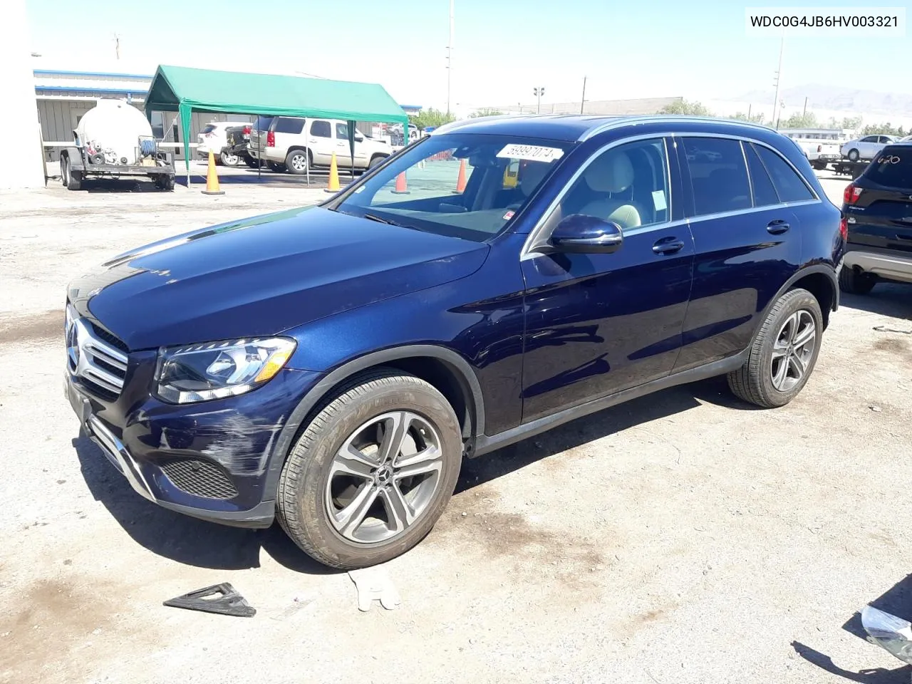 2017 Mercedes-Benz Glc 300 VIN: WDC0G4JB6HV003321 Lot: 59997074