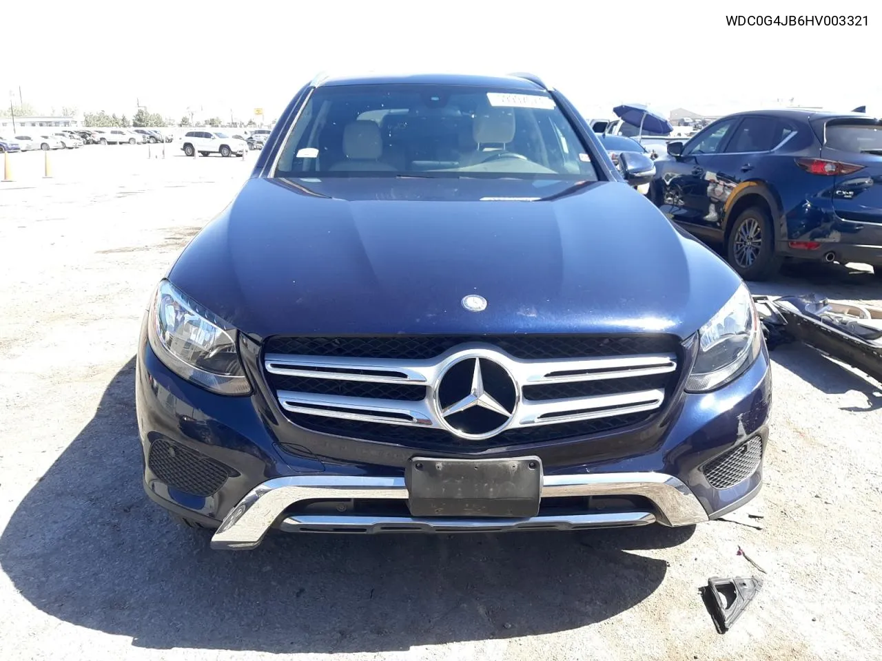 2017 Mercedes-Benz Glc 300 VIN: WDC0G4JB6HV003321 Lot: 59997074