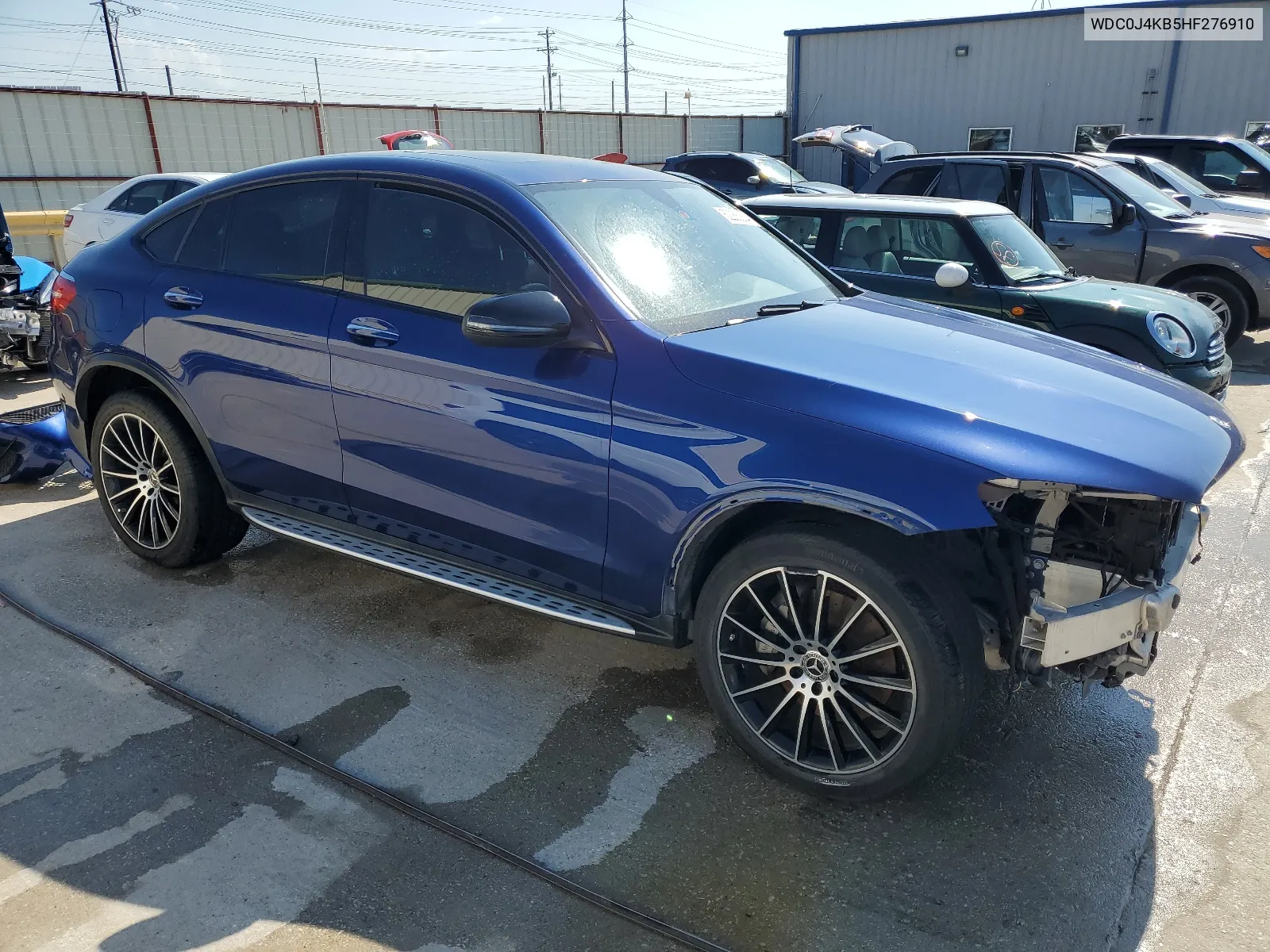 2017 Mercedes-Benz Glc Coupe 300 4Matic VIN: WDC0J4KB5HF276910 Lot: 62265284