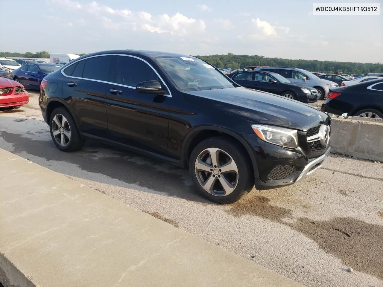 2017 Mercedes-Benz Glc Coupe 300 4Matic VIN: WDC0J4KB5HF193512 Lot: 62680664