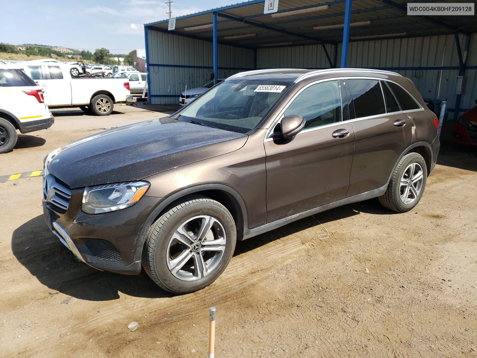 2017 Mercedes-Benz Glc 300 4Matic VIN: WDC0G4KB0HF209128 Lot: 65563014