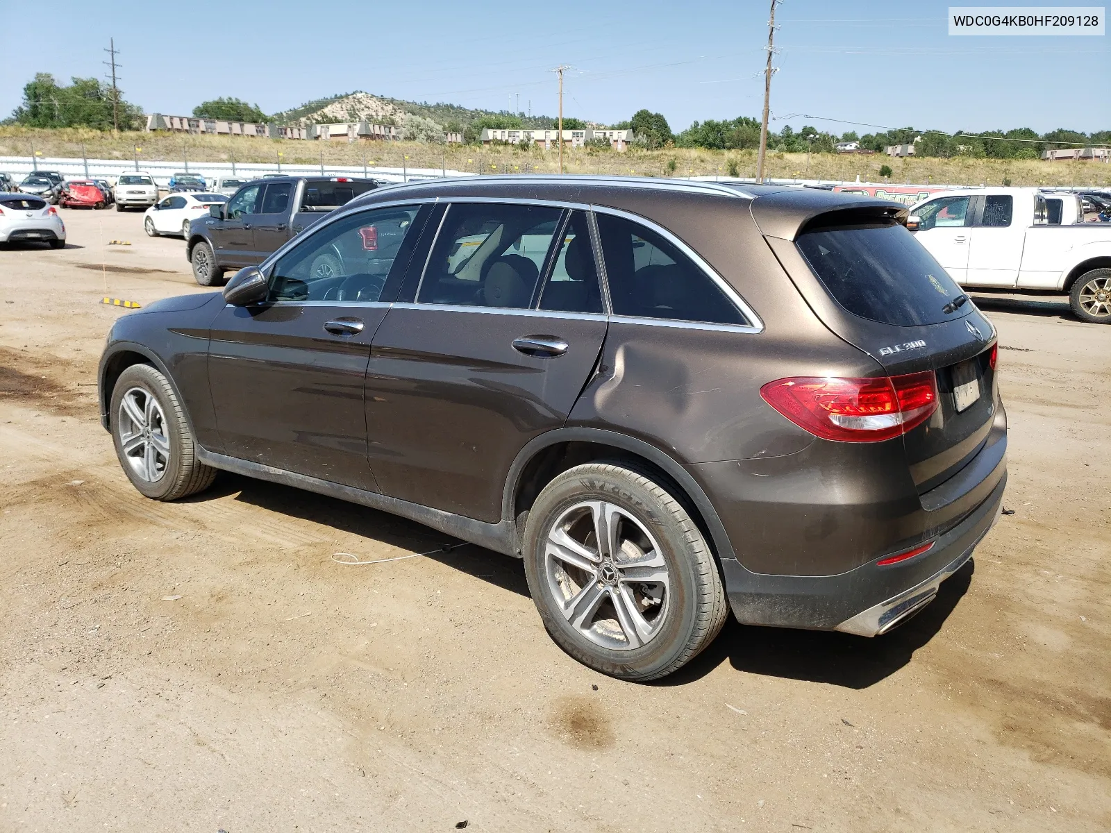 2017 Mercedes-Benz Glc 300 4Matic VIN: WDC0G4KB0HF209128 Lot: 65563014