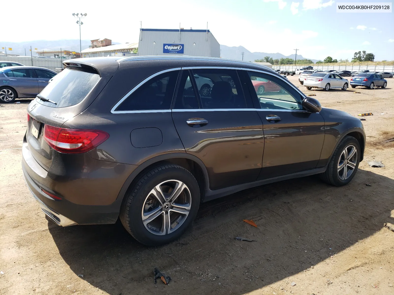 2017 Mercedes-Benz Glc 300 4Matic VIN: WDC0G4KB0HF209128 Lot: 65563014