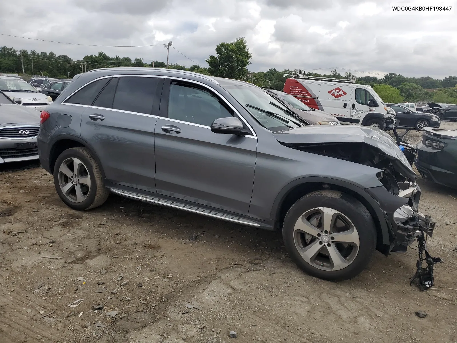 2017 Mercedes-Benz Glc 300 4Matic VIN: WDC0G4KB0HF193447 Lot: 66491704