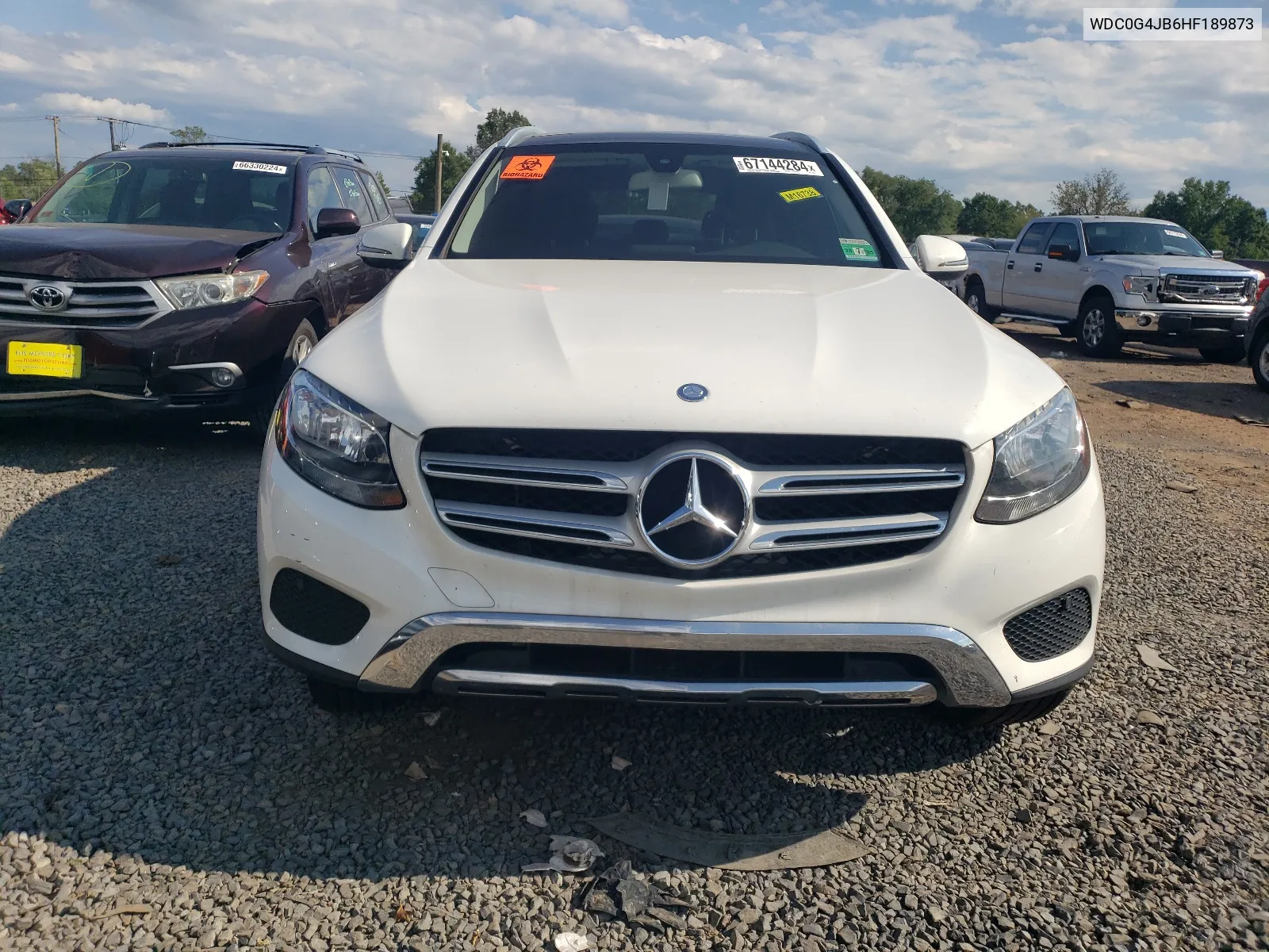 2017 Mercedes-Benz Glc 300 VIN: WDC0G4JB6HF189873 Lot: 67144284