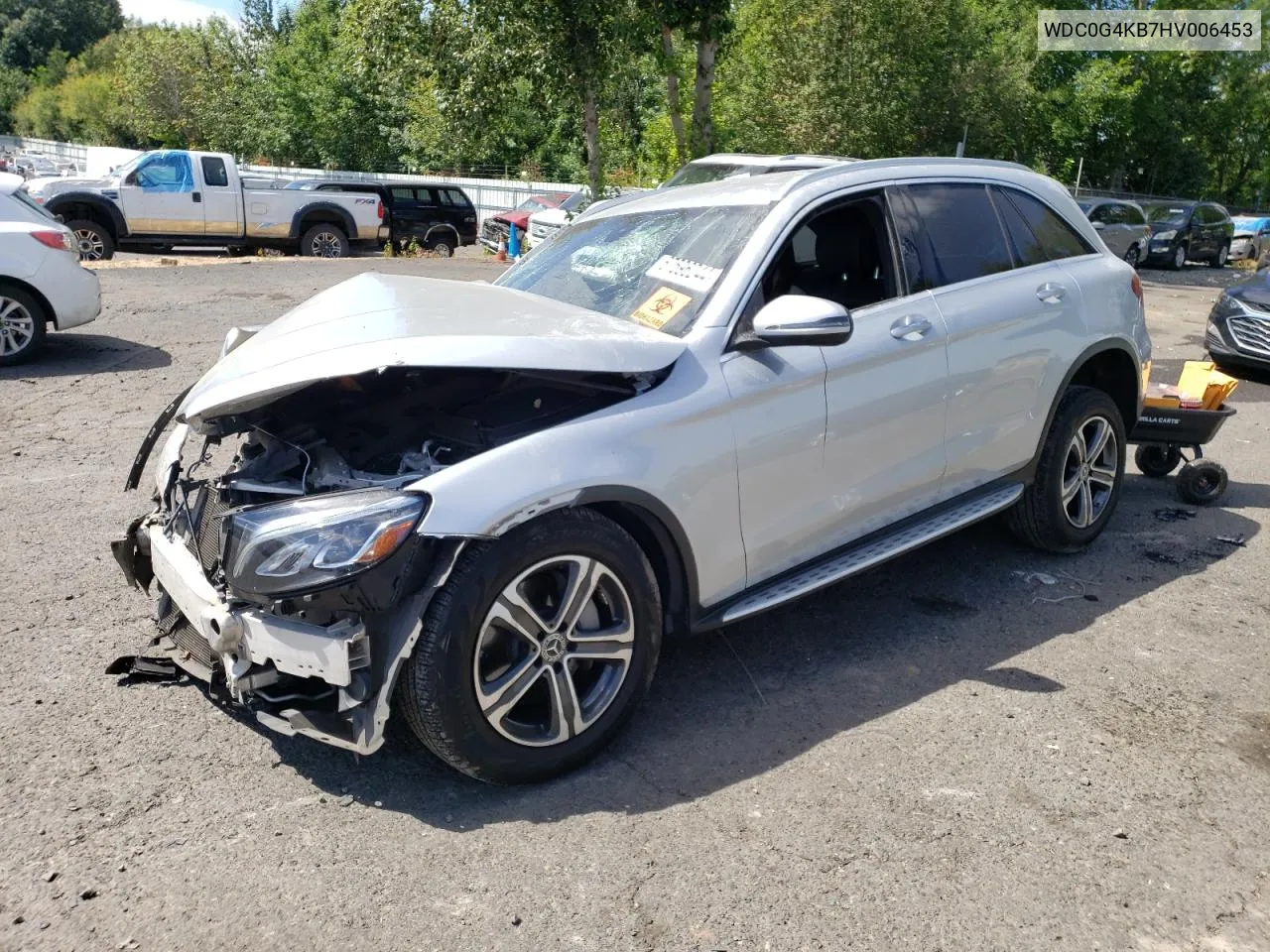 2017 Mercedes-Benz Glc 300 4Matic VIN: WDC0G4KB7HV006453 Lot: 67596244