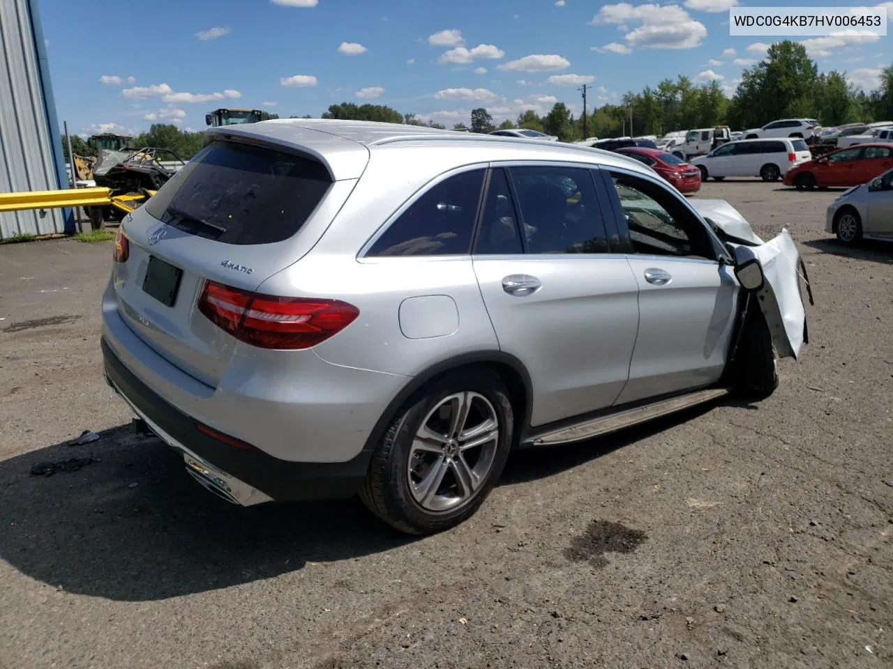 2017 Mercedes-Benz Glc 300 4Matic VIN: WDC0G4KB7HV006453 Lot: 67596244