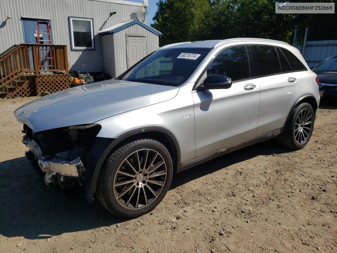 2017 Mercedes-Benz Glc 43 4Matic Amg VIN: WDC0G6EB6HF252668 Lot: 69275774