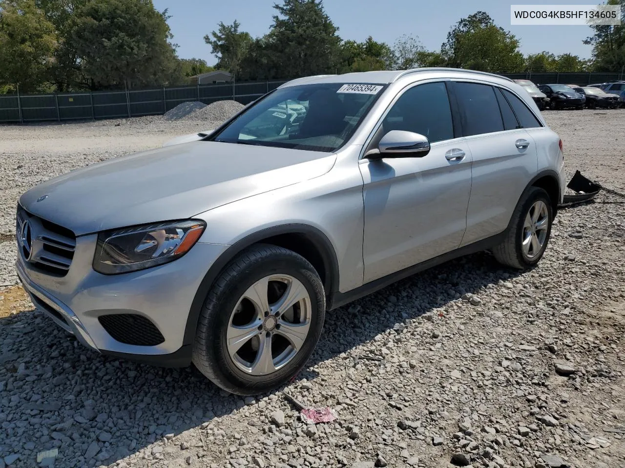 2017 Mercedes-Benz Glc 300 4Matic VIN: WDC0G4KB5HF134605 Lot: 70465394