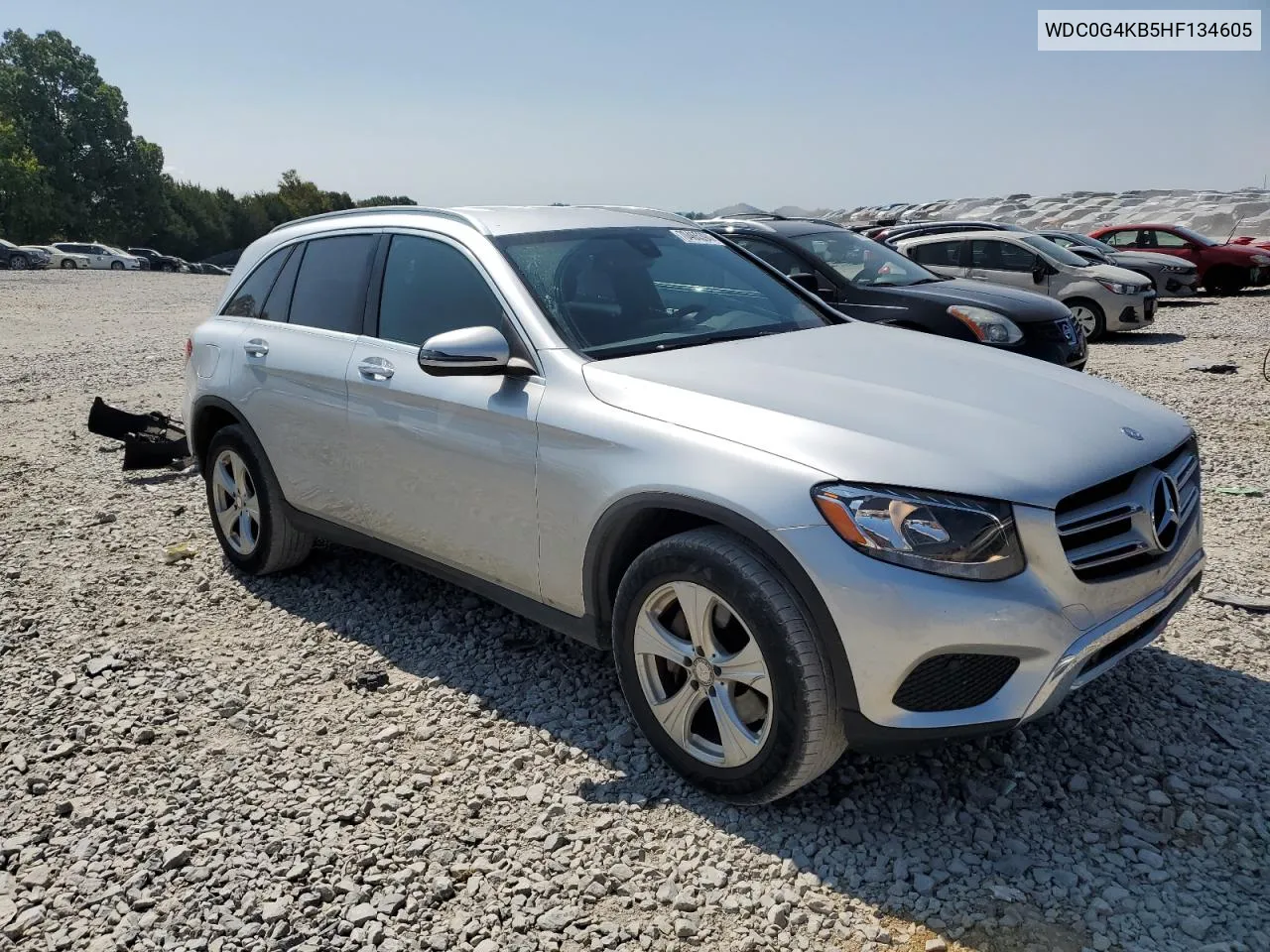 2017 Mercedes-Benz Glc 300 4Matic VIN: WDC0G4KB5HF134605 Lot: 70465394