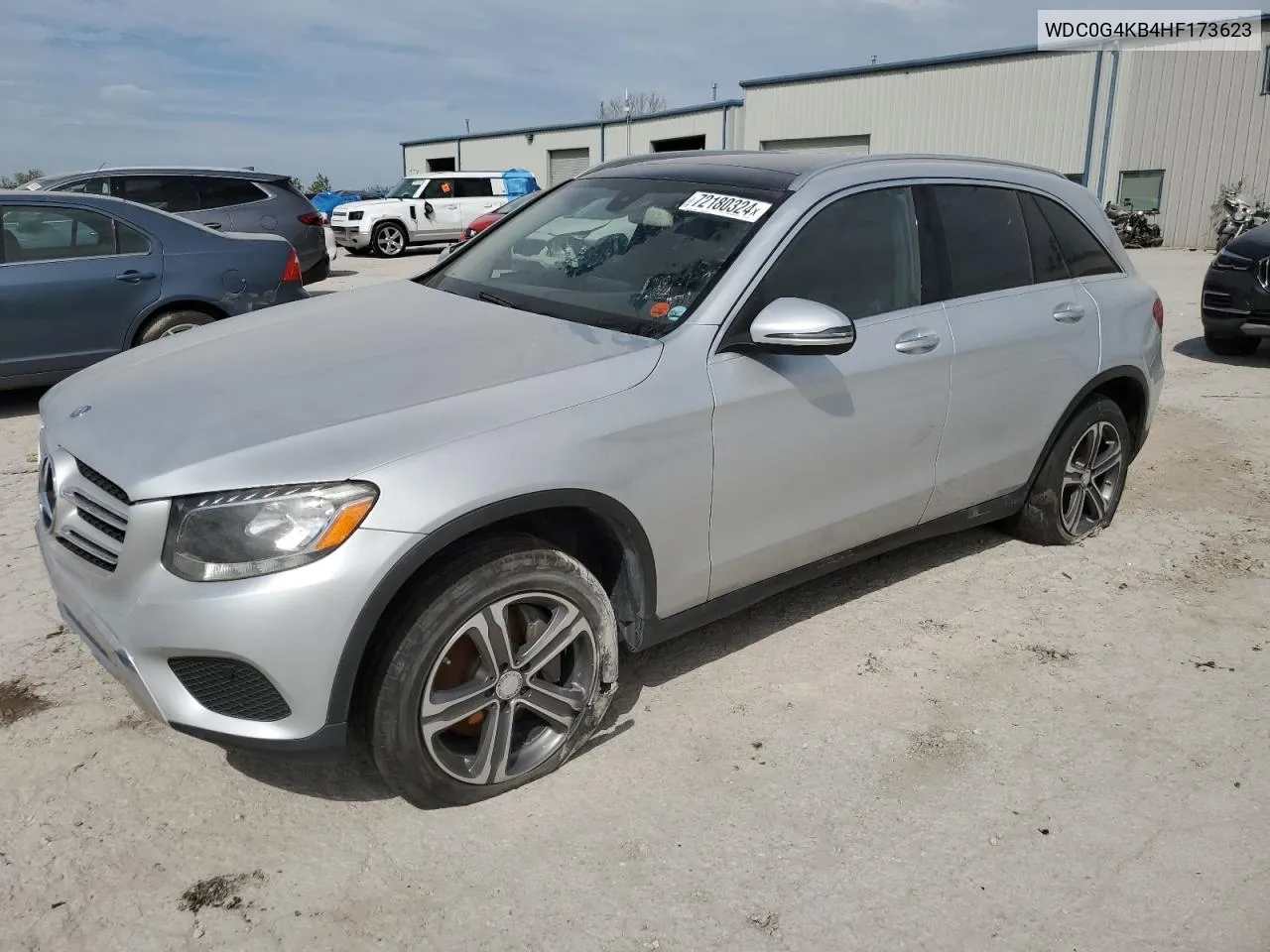 2017 Mercedes-Benz Glc 300 4Matic VIN: WDC0G4KB4HF173623 Lot: 72180324