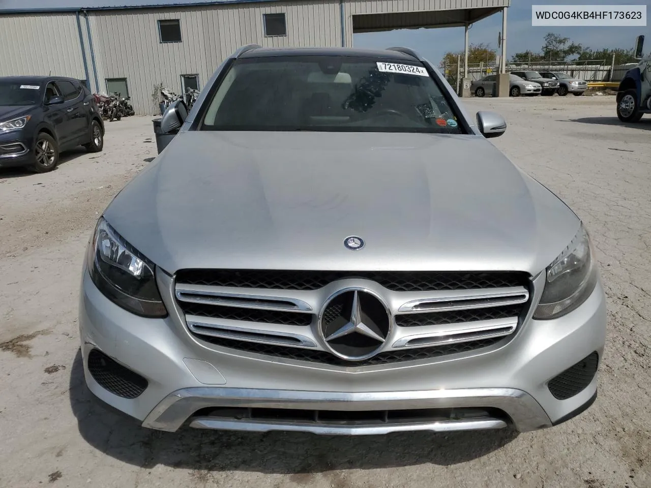 2017 Mercedes-Benz Glc 300 4Matic VIN: WDC0G4KB4HF173623 Lot: 72180324