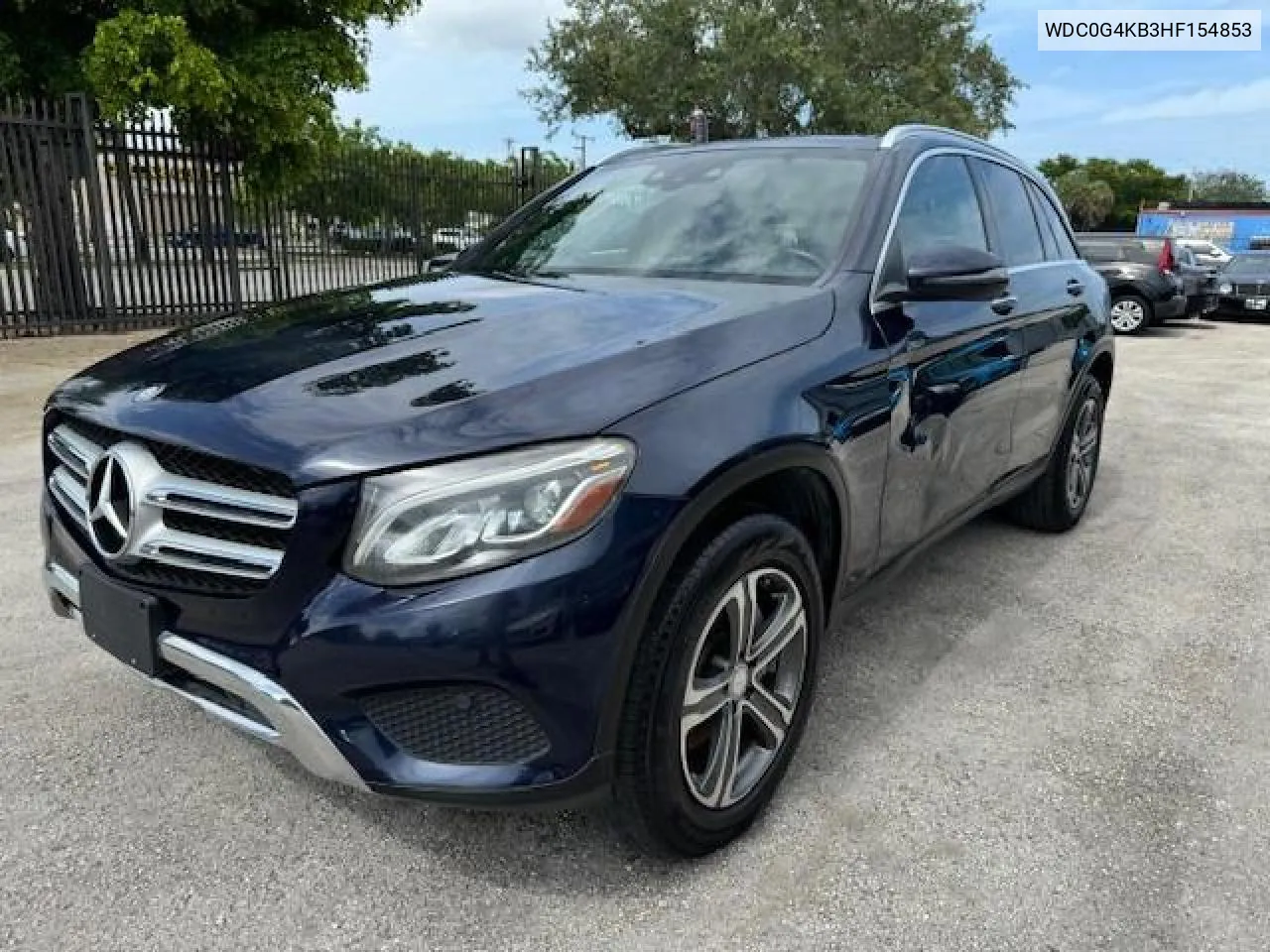 2017 Mercedes-Benz Glc 300 4Matic VIN: WDC0G4KB3HF154853 Lot: 72659194