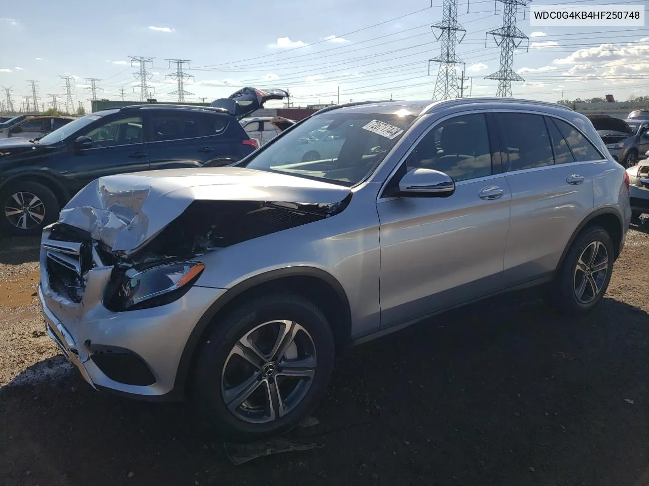 2017 Mercedes-Benz Glc 300 4Matic VIN: WDC0G4KB4HF250748 Lot: 72671744