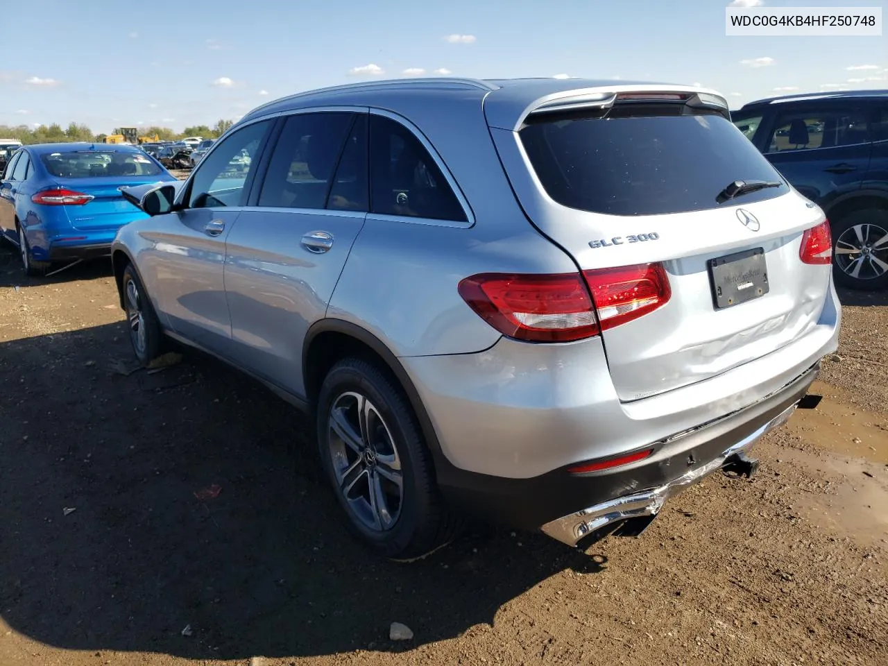 2017 Mercedes-Benz Glc 300 4Matic VIN: WDC0G4KB4HF250748 Lot: 72671744