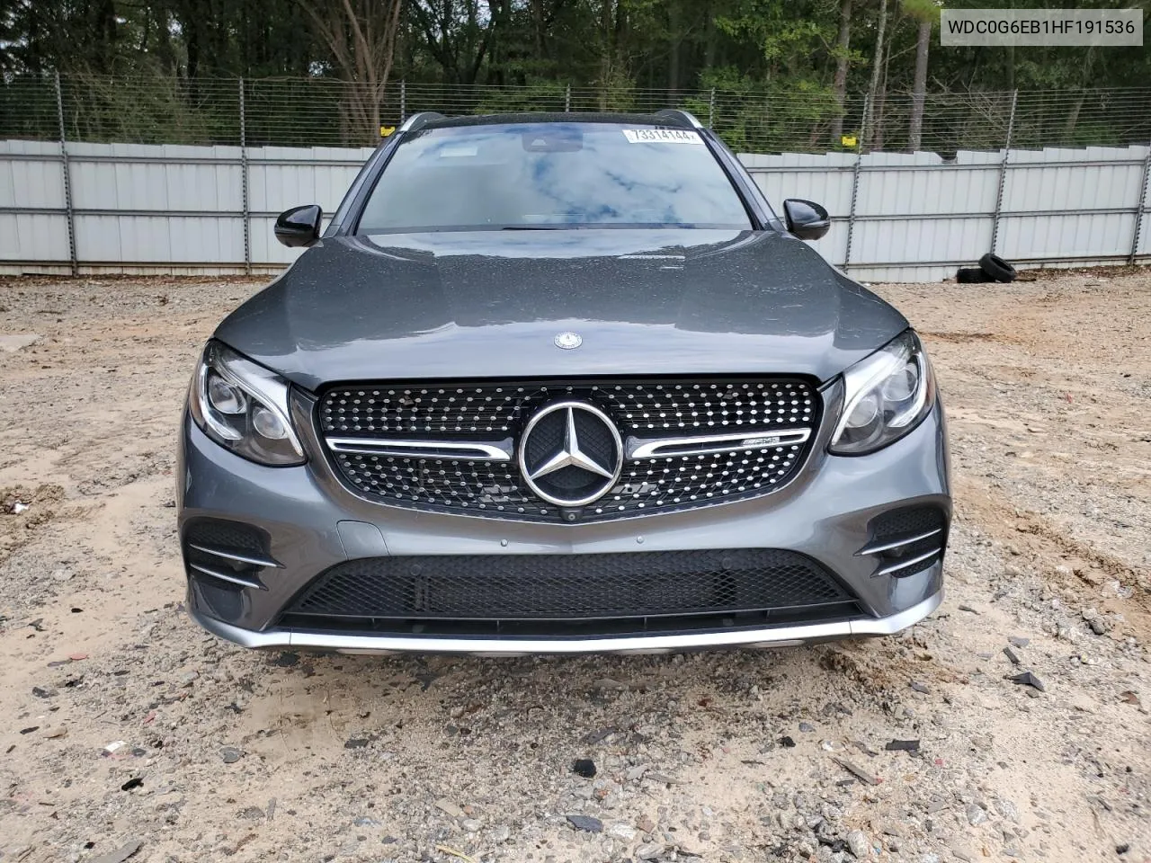 2017 Mercedes-Benz Glc 43 4Matic Amg VIN: WDC0G6EB1HF191536 Lot: 73314144