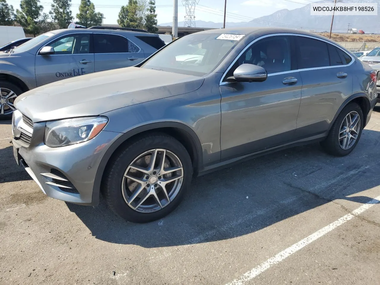 2017 Mercedes-Benz Glc Coupe 300 4Matic VIN: WDC0J4KB8HF198526 Lot: 73426154