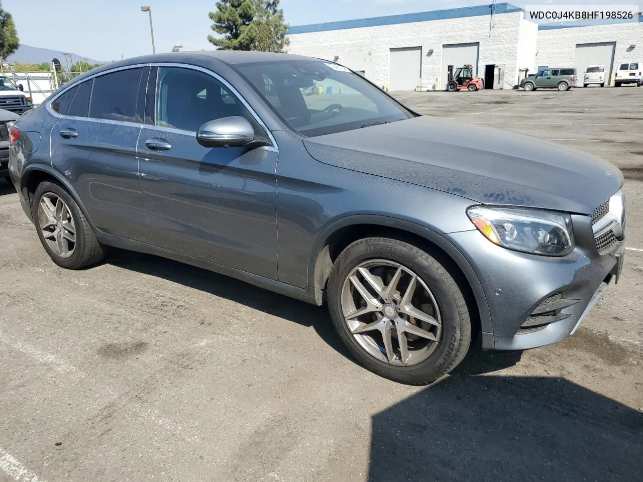 2017 Mercedes-Benz Glc Coupe 300 4Matic VIN: WDC0J4KB8HF198526 Lot: 73426154