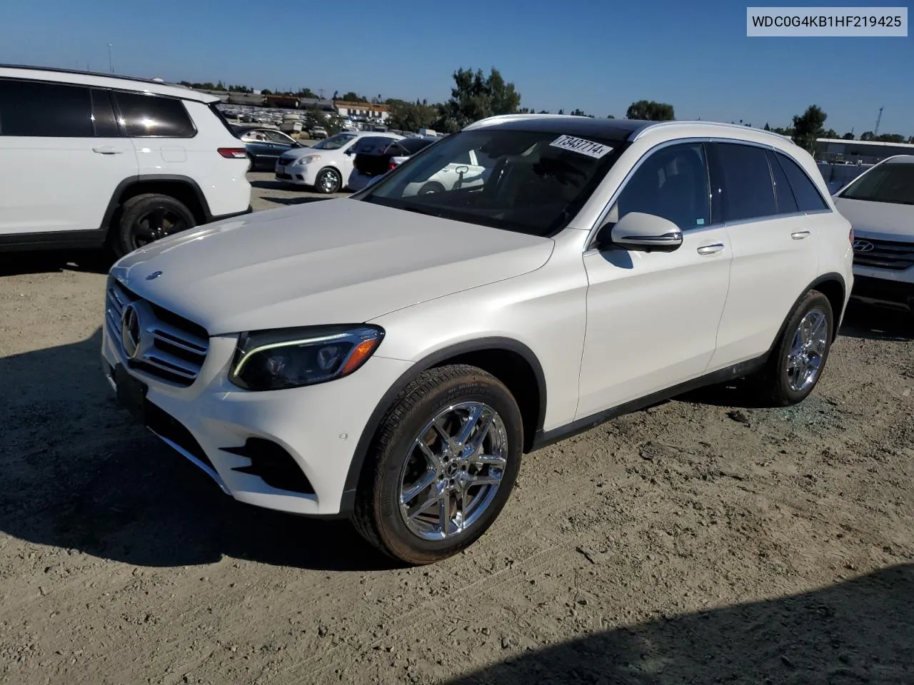 2017 Mercedes-Benz Glc 300 4Matic VIN: WDC0G4KB1HF219425 Lot: 73437714