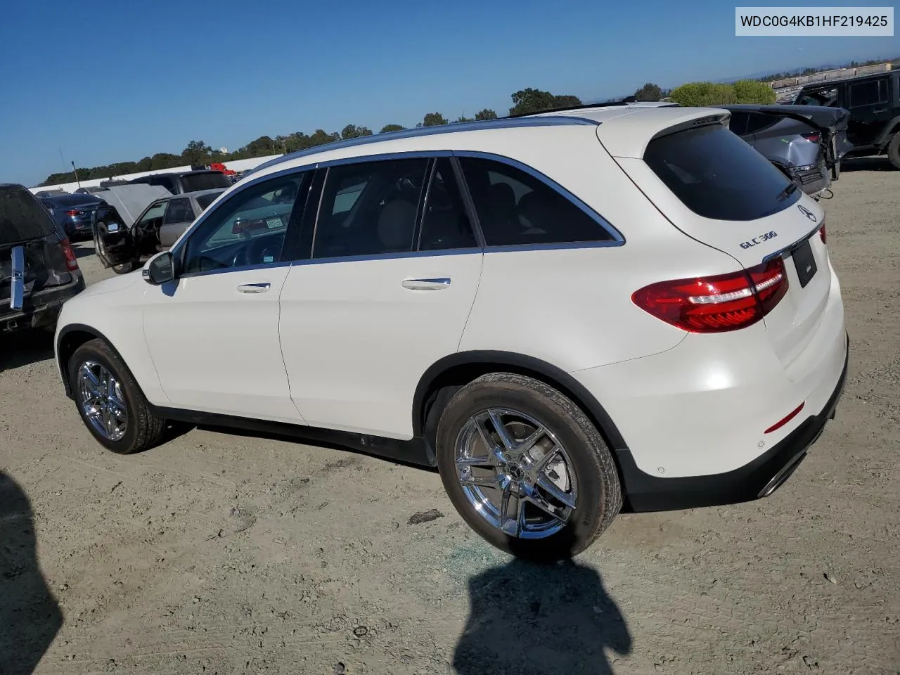 2017 Mercedes-Benz Glc 300 4Matic VIN: WDC0G4KB1HF219425 Lot: 73437714