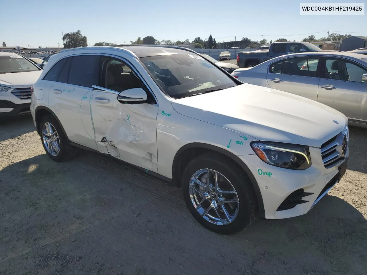 2017 Mercedes-Benz Glc 300 4Matic VIN: WDC0G4KB1HF219425 Lot: 73437714