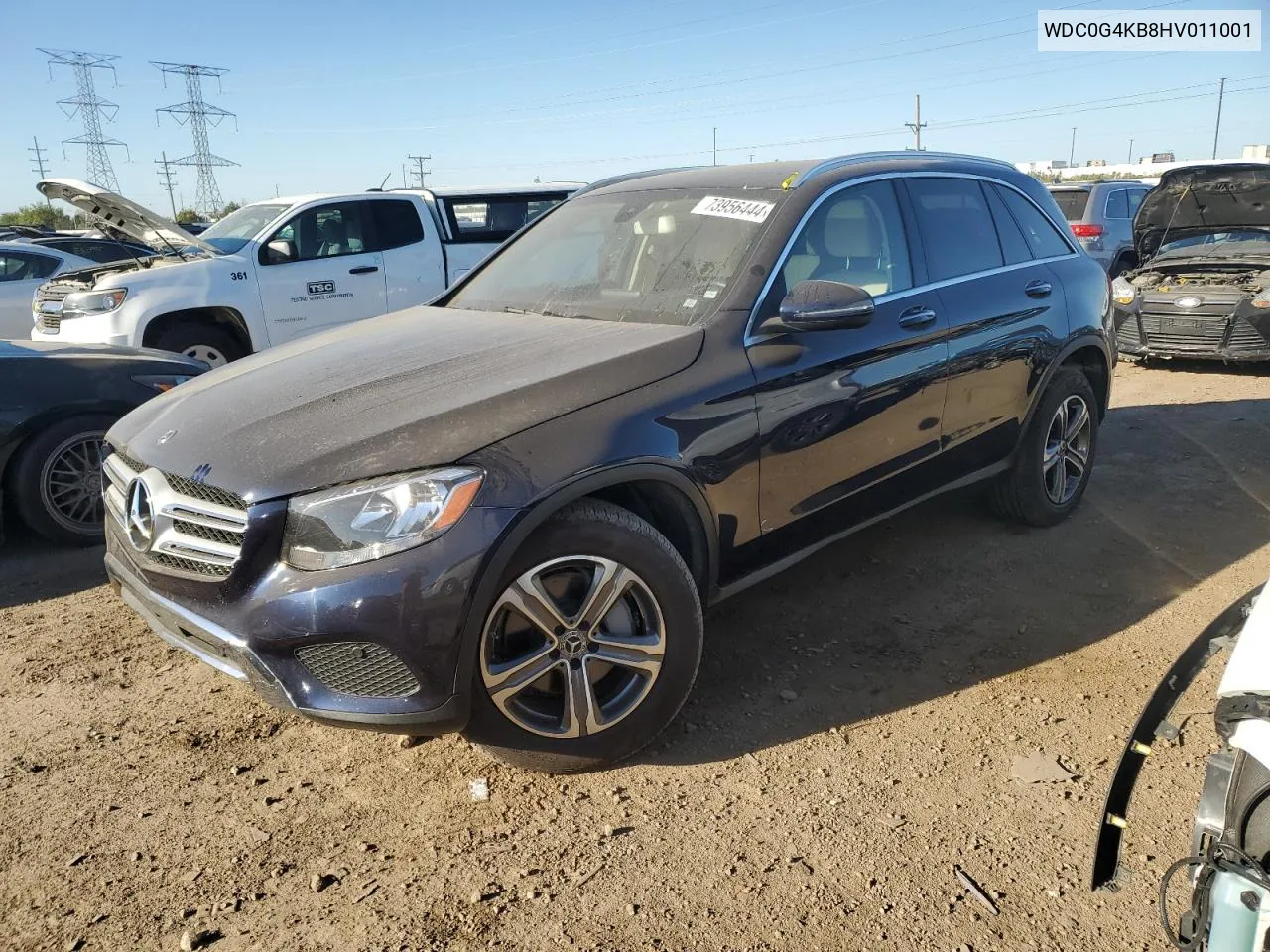 2017 Mercedes-Benz Glc 300 4Matic VIN: WDC0G4KB8HV011001 Lot: 73956444