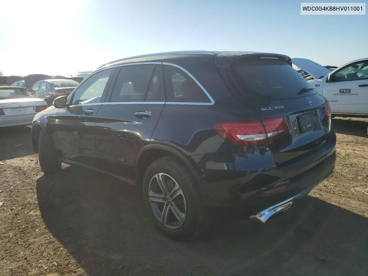 2017 Mercedes-Benz Glc 300 4Matic VIN: WDC0G4KB8HV011001 Lot: 73956444