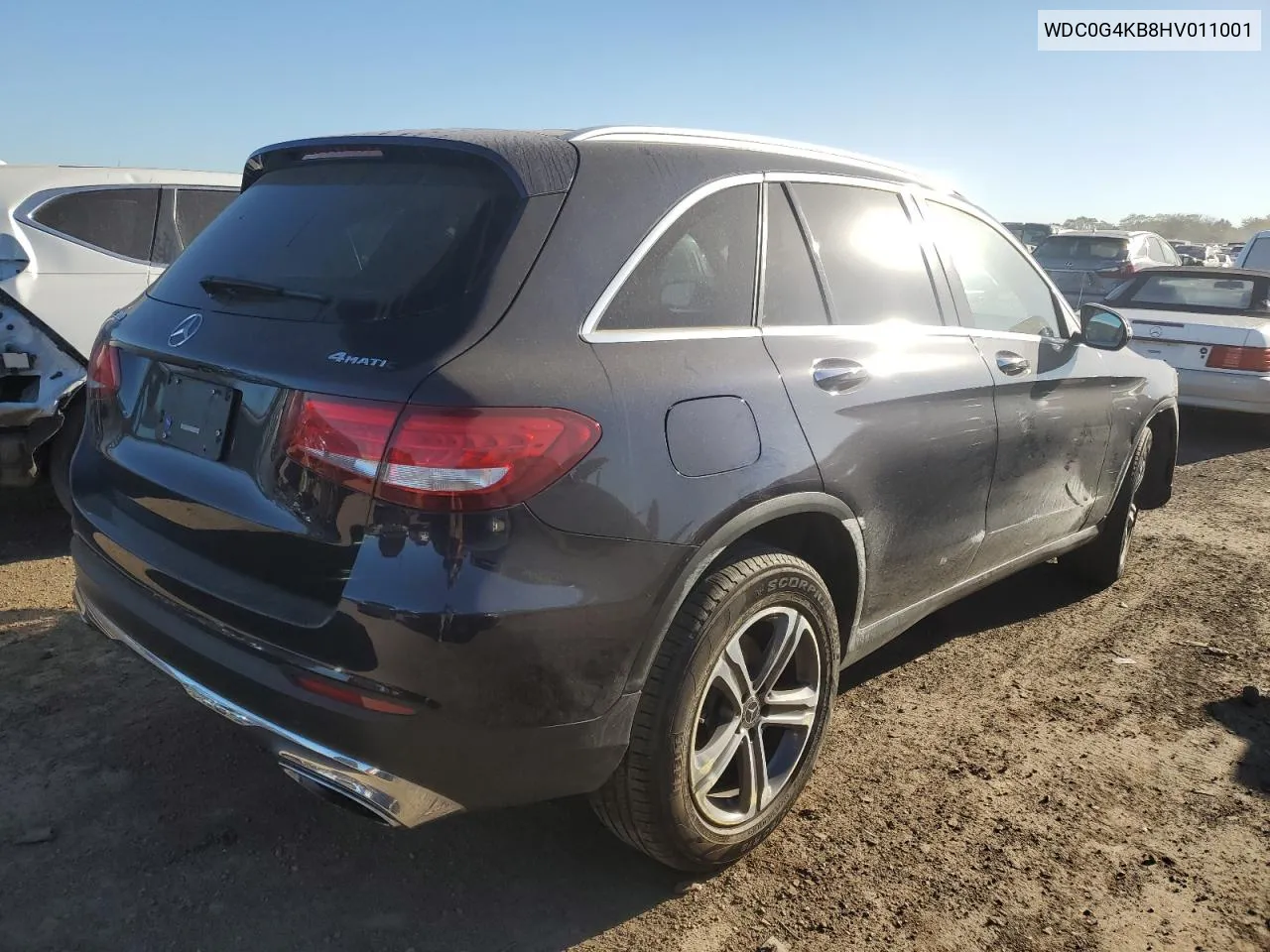 2017 Mercedes-Benz Glc 300 4Matic VIN: WDC0G4KB8HV011001 Lot: 73956444