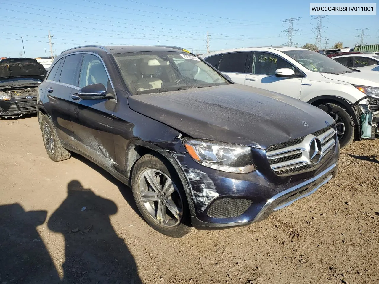 2017 Mercedes-Benz Glc 300 4Matic VIN: WDC0G4KB8HV011001 Lot: 73956444