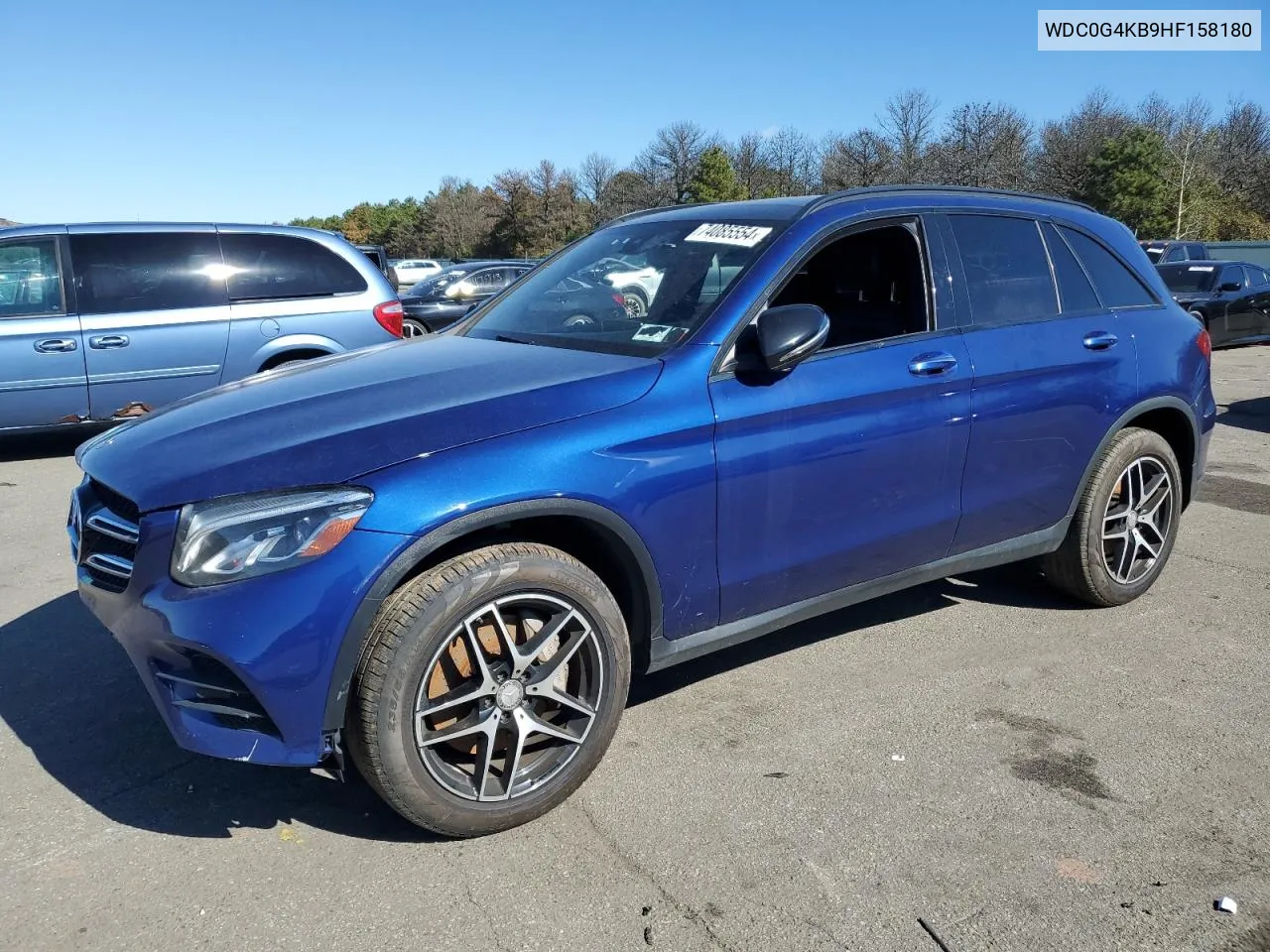 2017 Mercedes-Benz Glc 300 4Matic VIN: WDC0G4KB9HF158180 Lot: 74085554