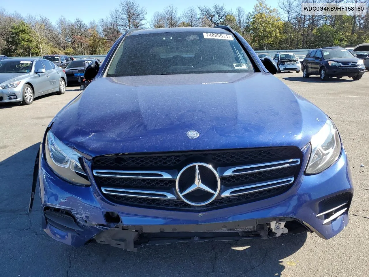 2017 Mercedes-Benz Glc 300 4Matic VIN: WDC0G4KB9HF158180 Lot: 74085554