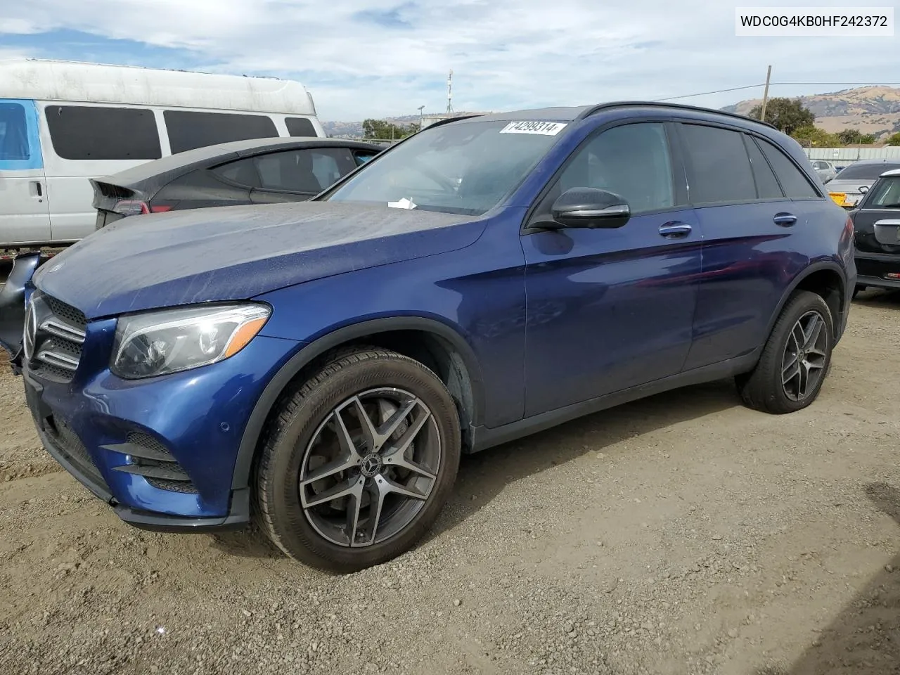 2017 Mercedes-Benz Glc 300 4Matic VIN: WDC0G4KB0HF242372 Lot: 74299314