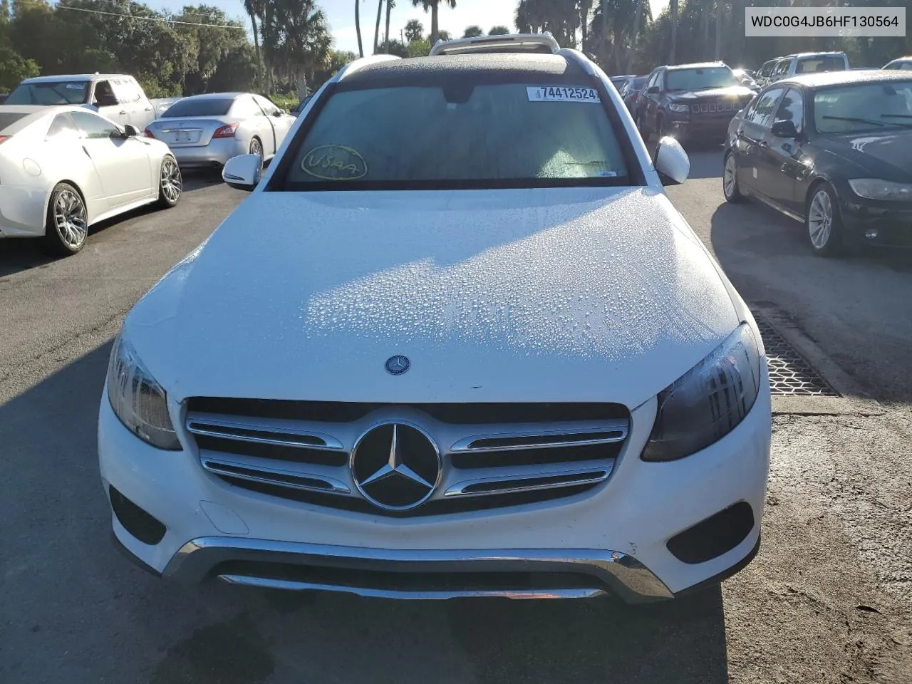 2017 Mercedes-Benz Glc 300 VIN: WDC0G4JB6HF130564 Lot: 74412524