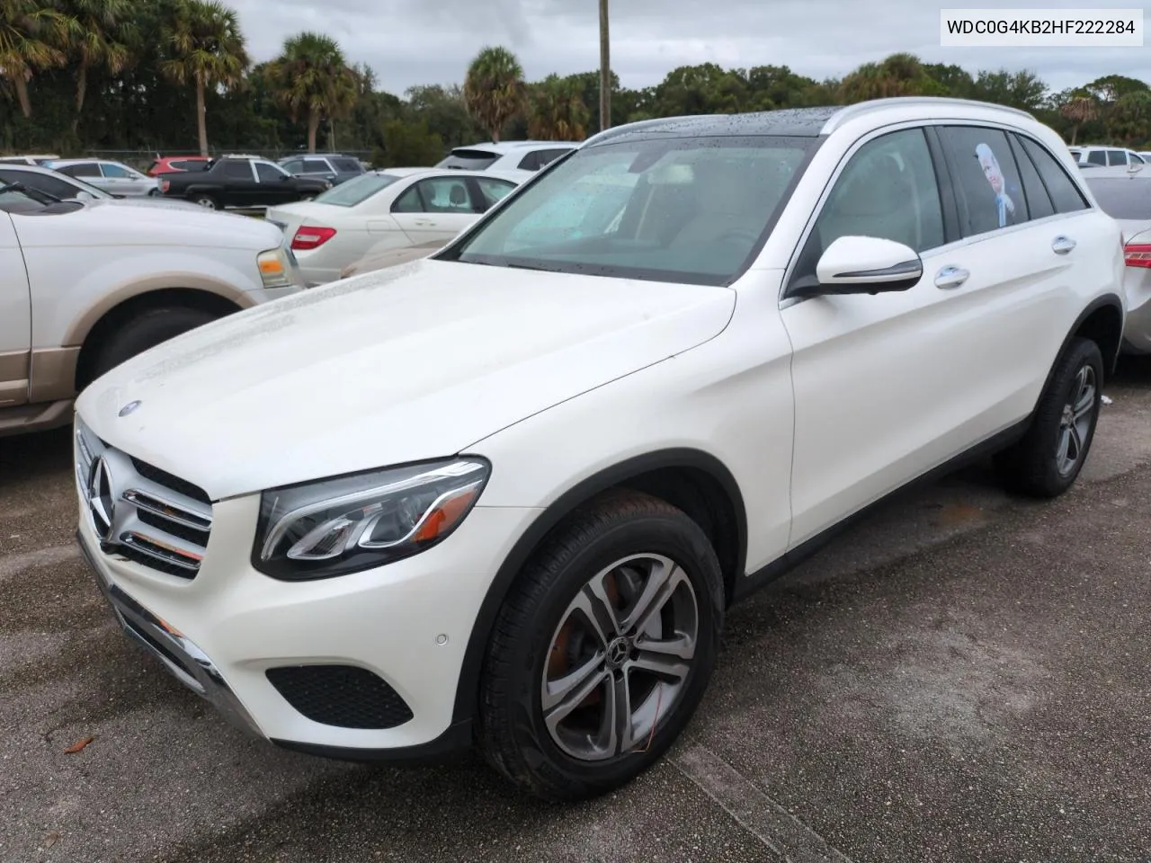 2017 Mercedes-Benz Glc 300 4Matic VIN: WDC0G4KB2HF222284 Lot: 74618174