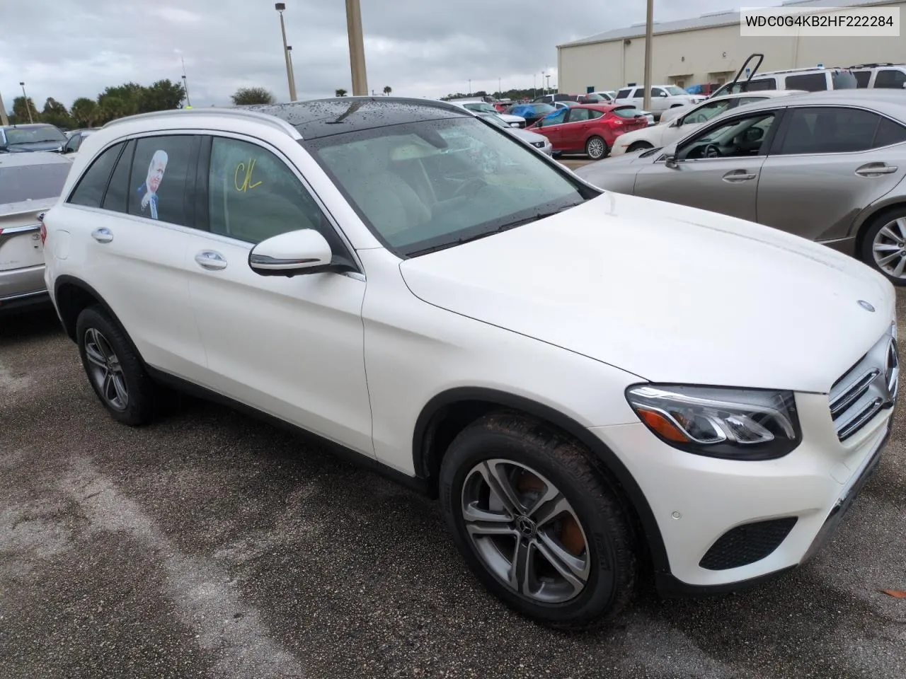 2017 Mercedes-Benz Glc 300 4Matic VIN: WDC0G4KB2HF222284 Lot: 74618174