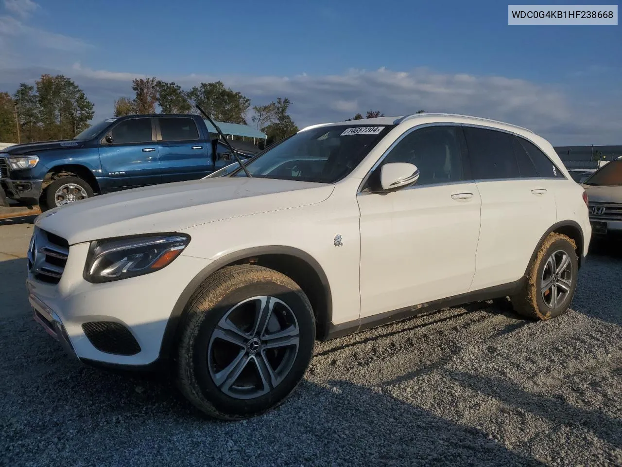 2017 Mercedes-Benz Glc 300 4Matic VIN: WDC0G4KB1HF238668 Lot: 74657204