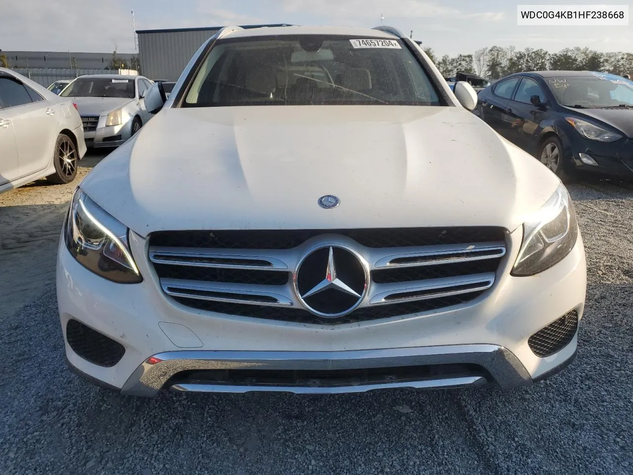 2017 Mercedes-Benz Glc 300 4Matic VIN: WDC0G4KB1HF238668 Lot: 74657204