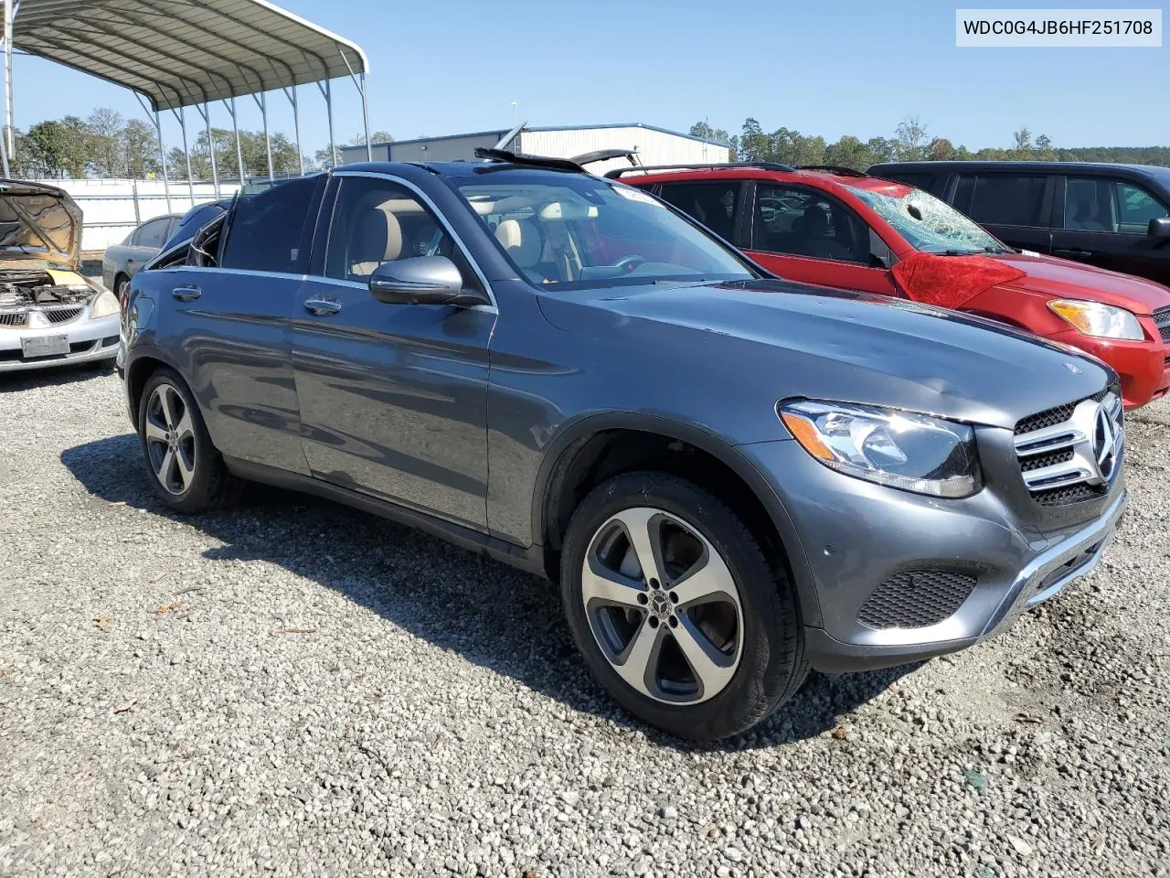 2017 Mercedes-Benz Glc 300 VIN: WDC0G4JB6HF251708 Lot: 75950204