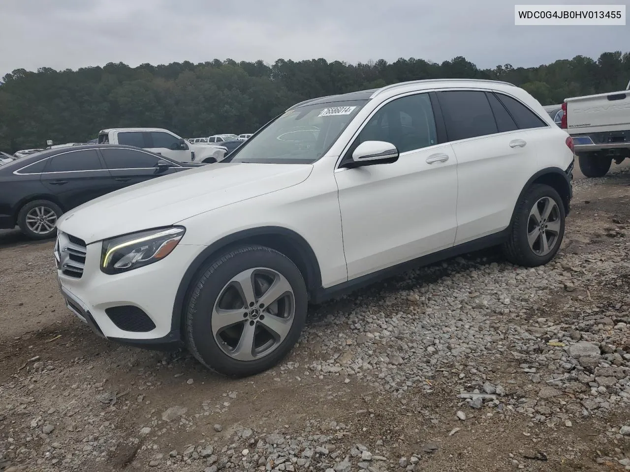 2017 Mercedes-Benz Glc 300 VIN: WDC0G4JB0HV013455 Lot: 76586014