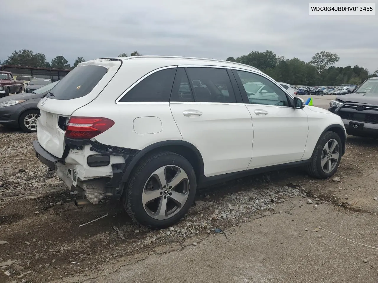 2017 Mercedes-Benz Glc 300 VIN: WDC0G4JB0HV013455 Lot: 76586014