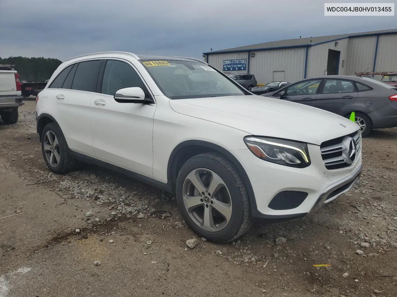 2017 Mercedes-Benz Glc 300 VIN: WDC0G4JB0HV013455 Lot: 76586014