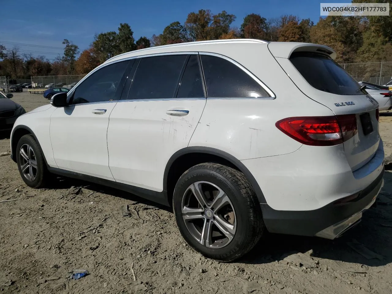 2017 Mercedes-Benz Glc 300 4Matic VIN: WDC0G4KB2HF177783 Lot: 77767684