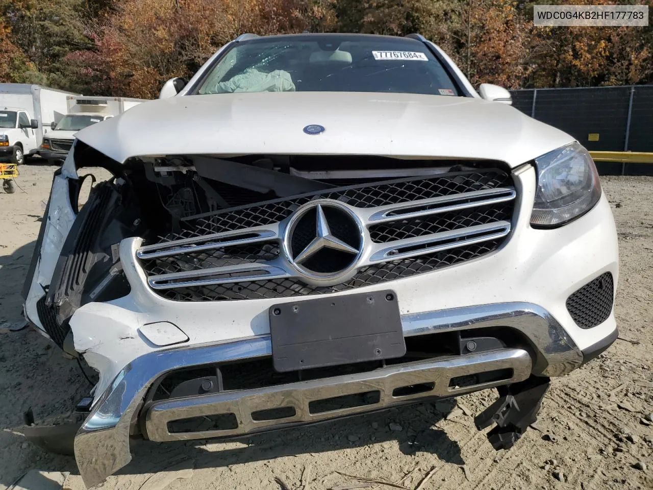 2017 Mercedes-Benz Glc 300 4Matic VIN: WDC0G4KB2HF177783 Lot: 77767684