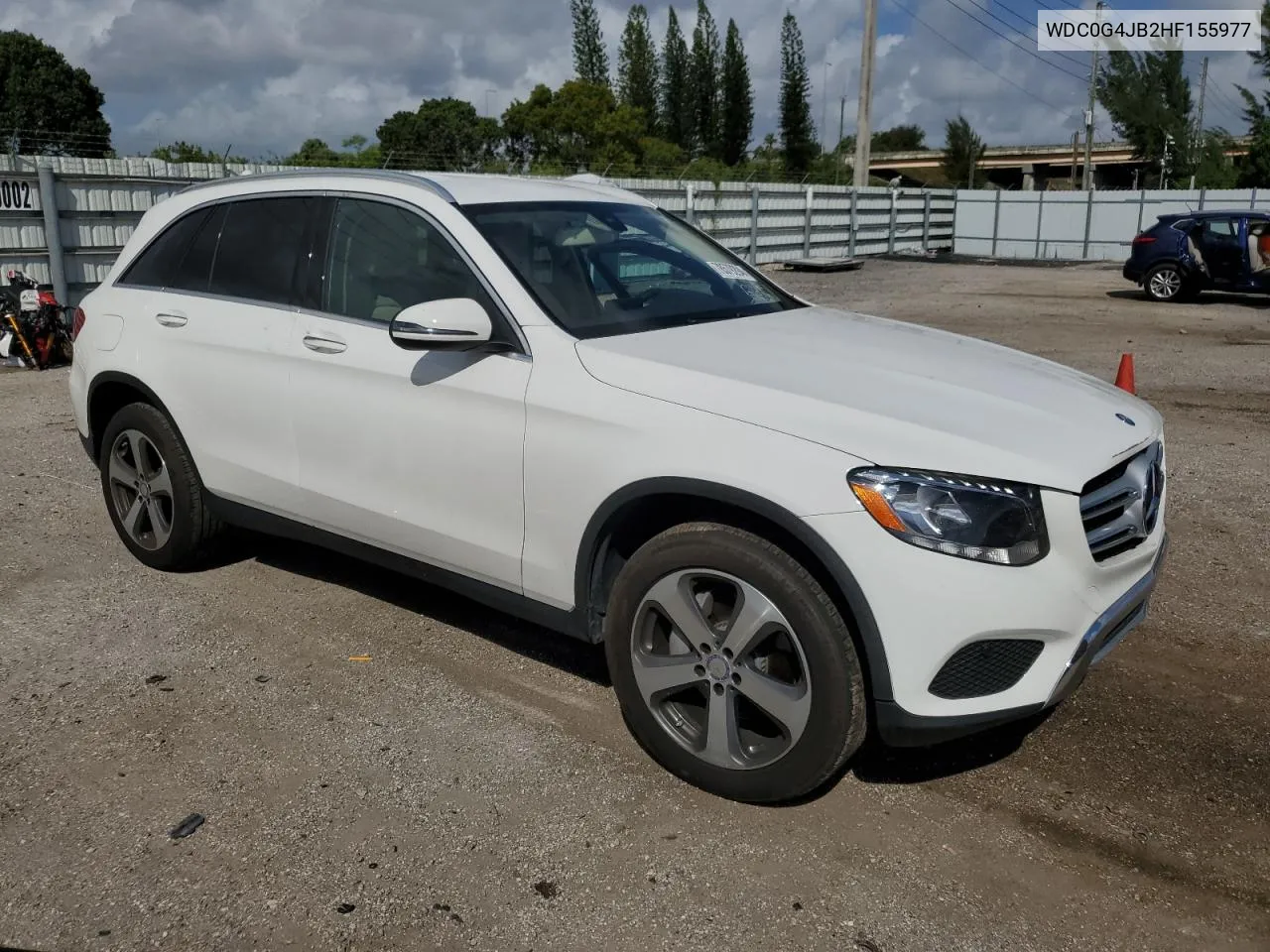 2017 Mercedes-Benz Glc 300 VIN: WDC0G4JB2HF155977 Lot: 78579294