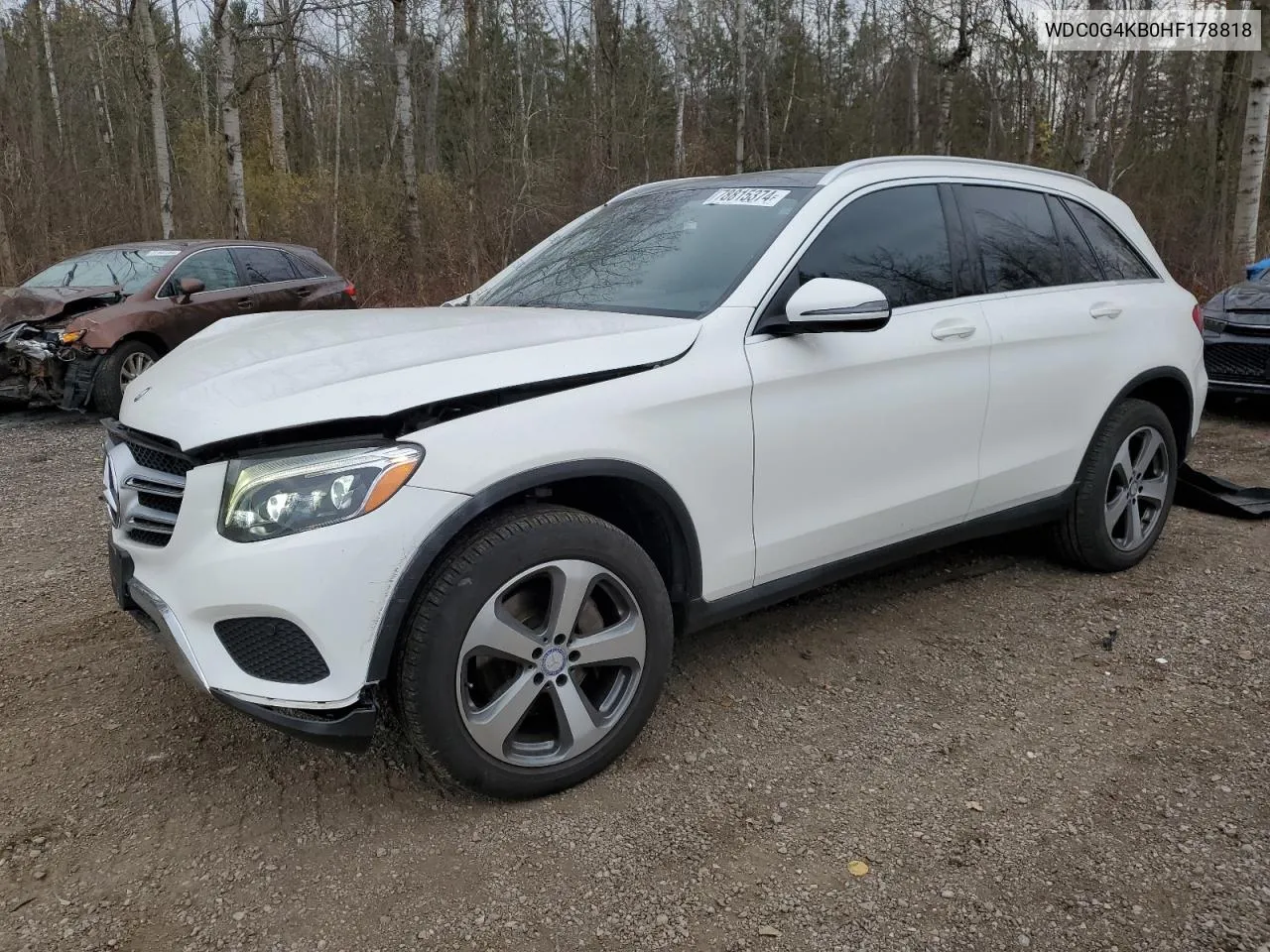 2017 Mercedes-Benz Glc 300 4Matic VIN: WDC0G4KB0HF178818 Lot: 78815374