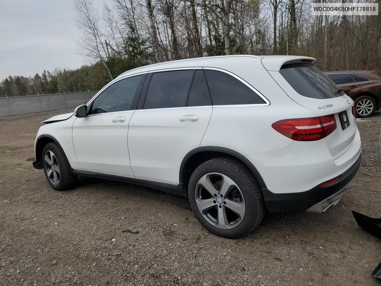 2017 Mercedes-Benz Glc 300 4Matic VIN: WDC0G4KB0HF178818 Lot: 78815374