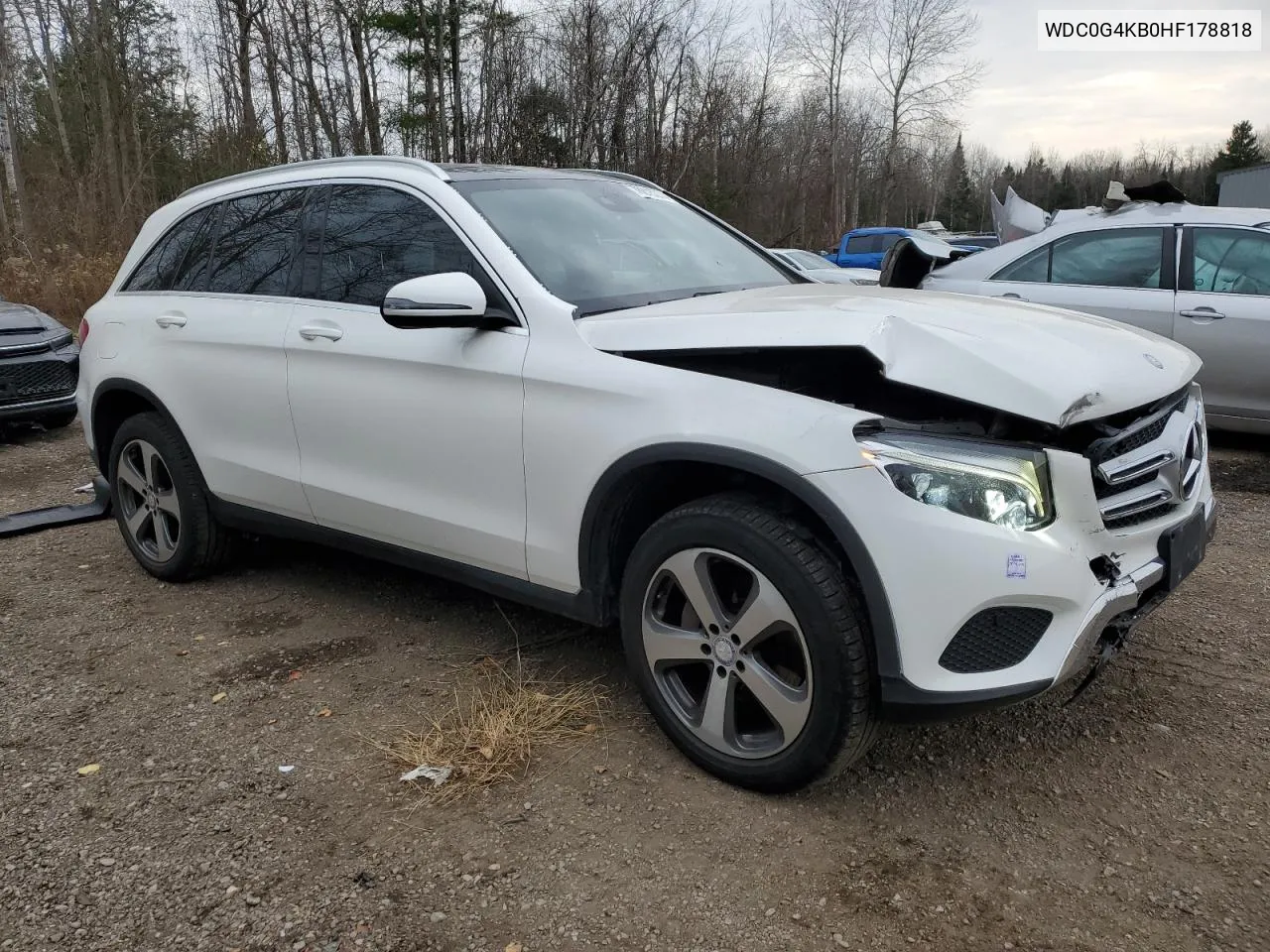 2017 Mercedes-Benz Glc 300 4Matic VIN: WDC0G4KB0HF178818 Lot: 78815374