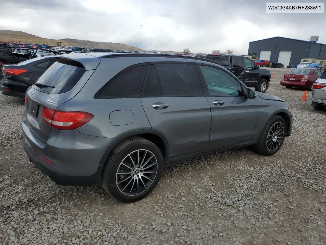 2017 Mercedes-Benz Glc 300 4Matic VIN: WDC0G4KB7HF238691 Lot: 78946564